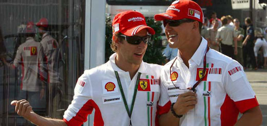 Schumacher rinuncia a Valencia, corre Luca Badoer